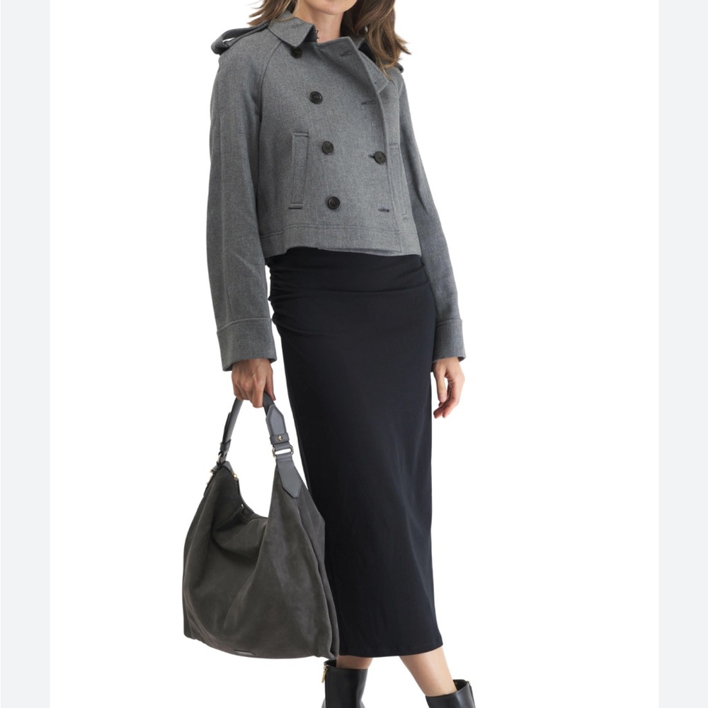 Veronica Beard  Cropped Conneley Trench coat